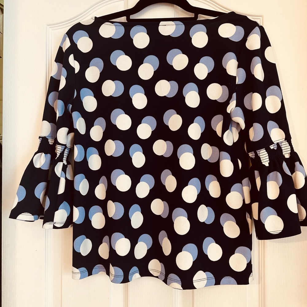 Ann Taylor blouse size small 3/4 length sleeves - Picture 3 of 12